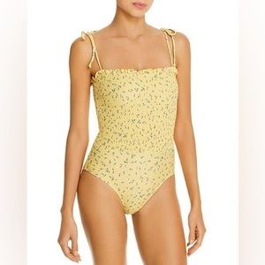 Faithfull The Brand Women’s Anja One Piece, Yellow